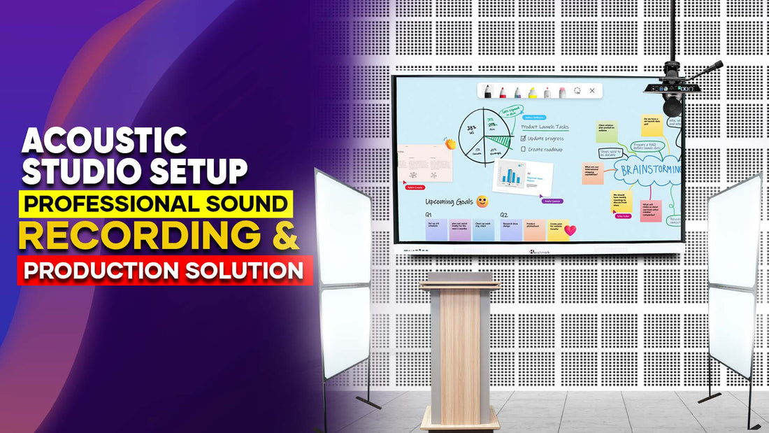 Acoustic Studio Setup: Professional Sound Recording & Production Solution