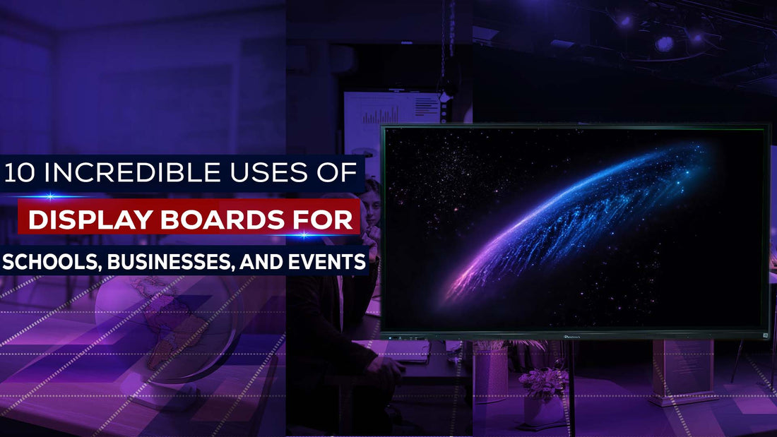 10 Incredible Uses of Display Boards for Schools, Businesses, and Events