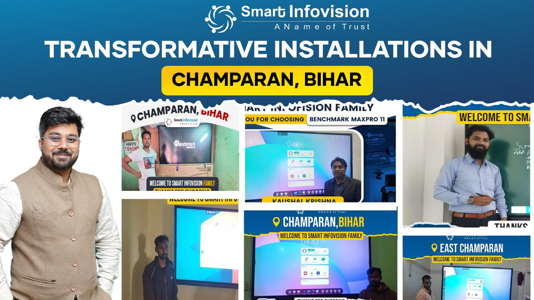Digital Board Installations in Champaran, Bihar | Interactive Flat Panel Provider in Bihar