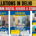 Digital Board Installed at Delhi | Delhi में डिजिटल स्टूडियो सेटअप By Smart Infovision