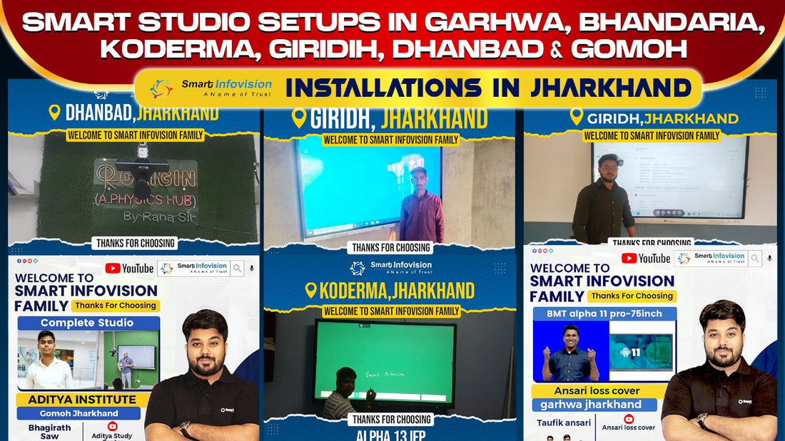 Dumka, Jharkhand Studio Setups by Smart Infovision – नए ज़माने की शिक्षा का रास्ता