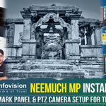 Smart Infovision Neemuch MP Installations – Benchmark Panel & PTZ Camera Setup for Teachers