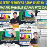 Smart Studio Setup in Morena & Bhind by Smart Infovision – Benchmark Panels & PTZ Cameras