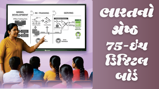 ભારતનો શ્રેષ્ઠ 75-ઇંચ ડિજિટલ બોર્ડ – Benchmark Sigma AI-A7 Pro વસ MaxPro Ultra 14 | ભવિષ્યના સ્માર્ટ ક્લાસરૂમની વાર્તા