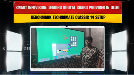 Smart Infovision: Leading Digital Board Provider in Delhi | Benchmark Technomate Classic 14 Setup