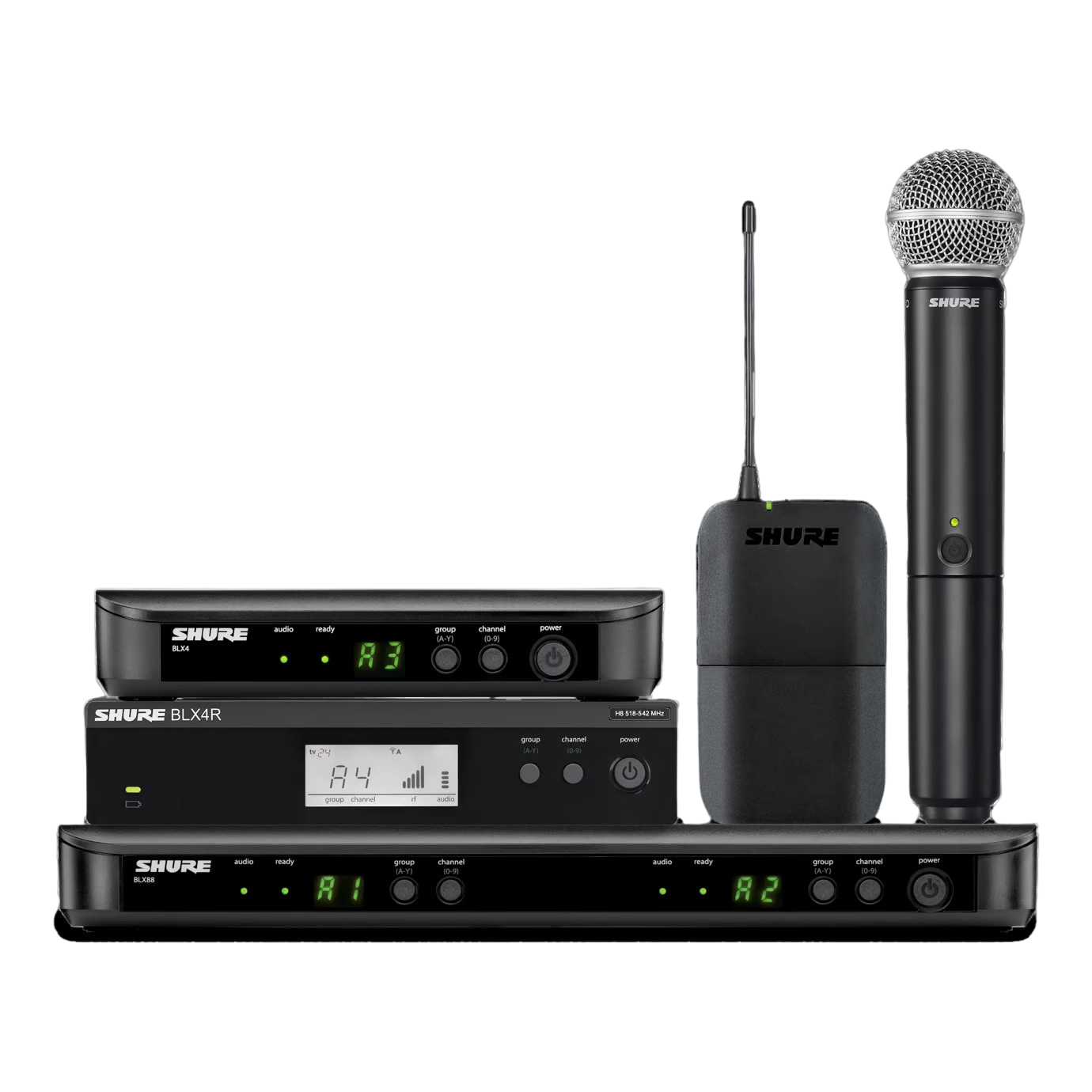 Shure BLX Wireless Microphone System - Superior Audio & Reliable Signal