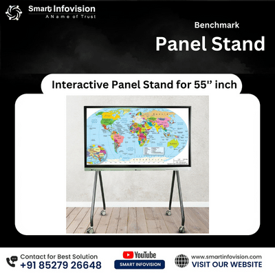 Interactive Flat Panel Stand for 55-Inch Displays | hardware