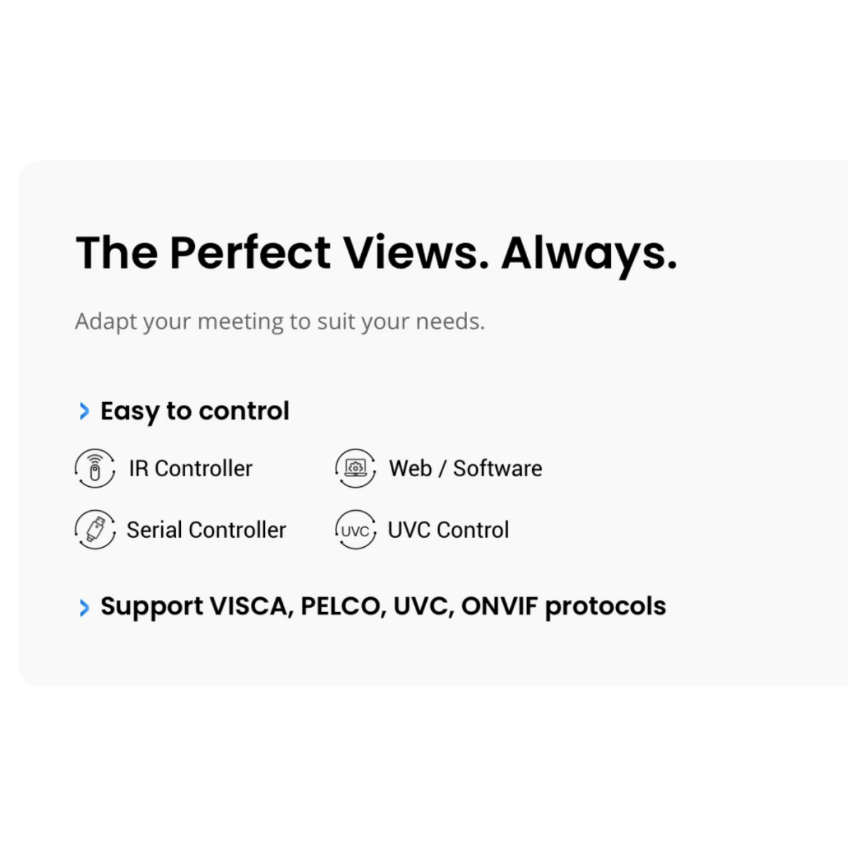 MAXHUB UC P25 4K PTZ Camera | Camera for Online Classes | Maxhub Camera