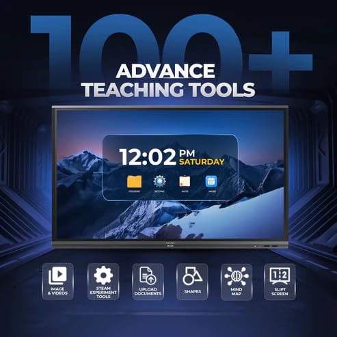 Maxhub Interactive Flat Panel 75” | E2 Series | 4K Display for Online Teaching