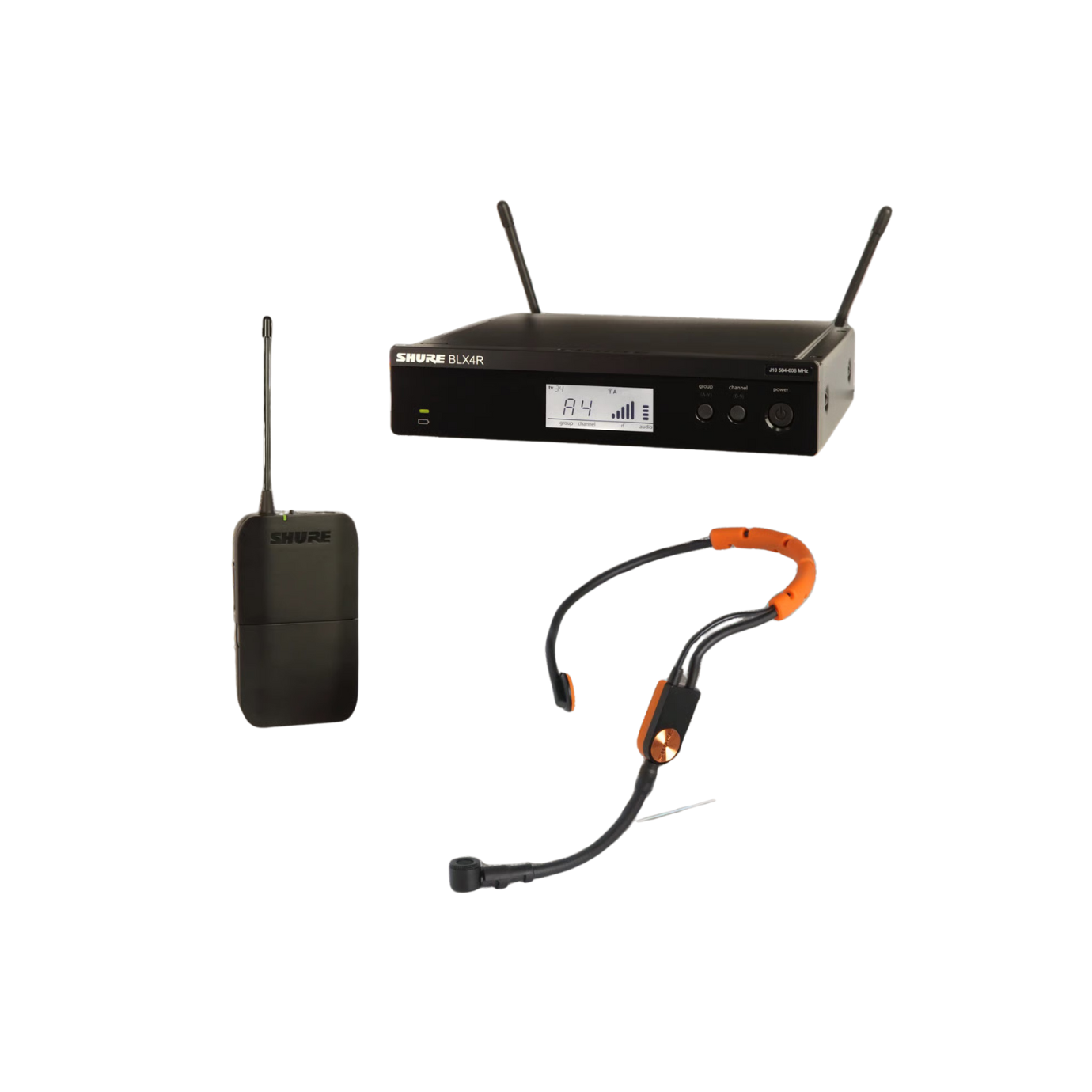 Shure BLX Wireless Microphone System - Superior Audio & Reliable Signal
