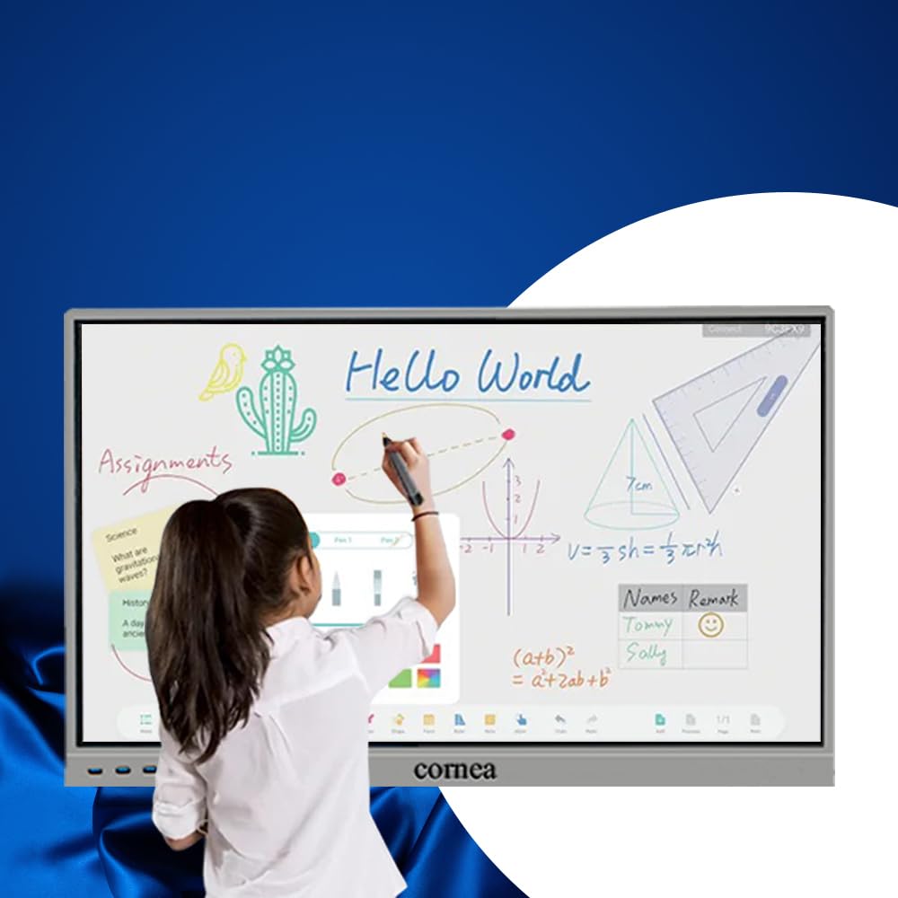 Maxhub Interactive Flat Panel 75” | E2 Series | 4K Display for Online Teaching