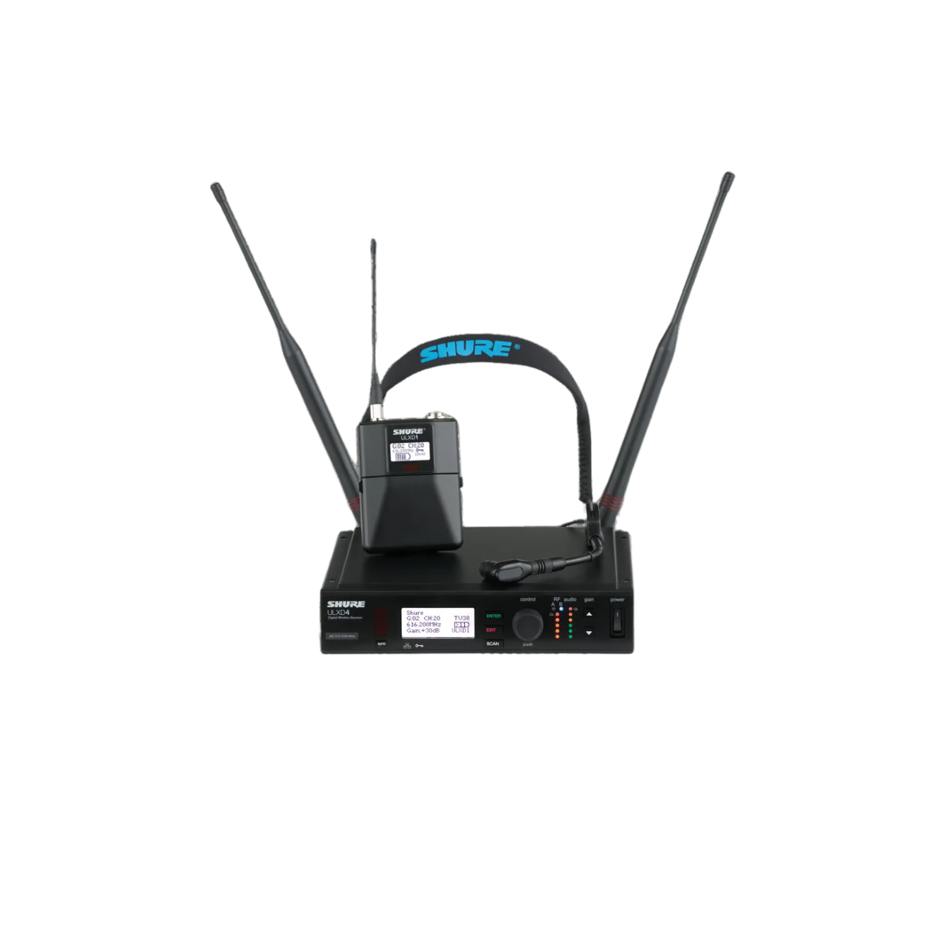 Shure ULX-D Digital Wireless System - Superior Audio & Secure Performance