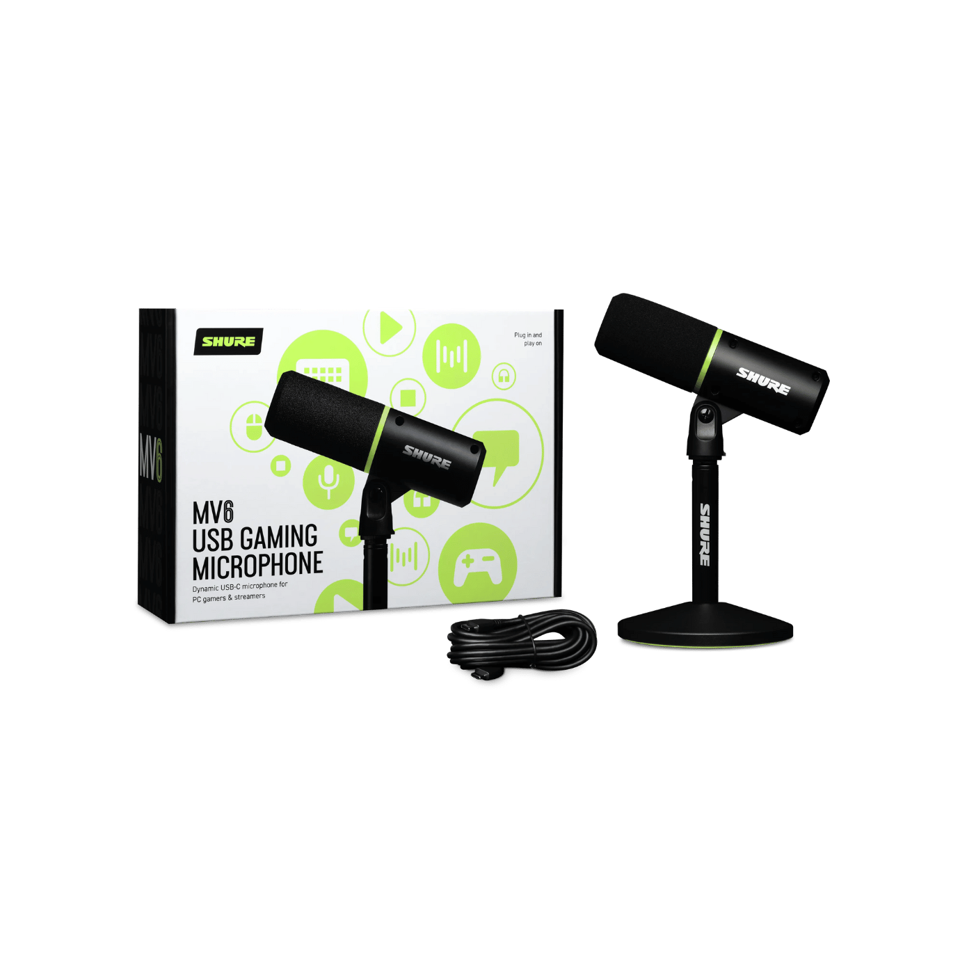 Shure MV6 USB Gaming Microphone: Game-Changing Audio for Gamers and Streamers