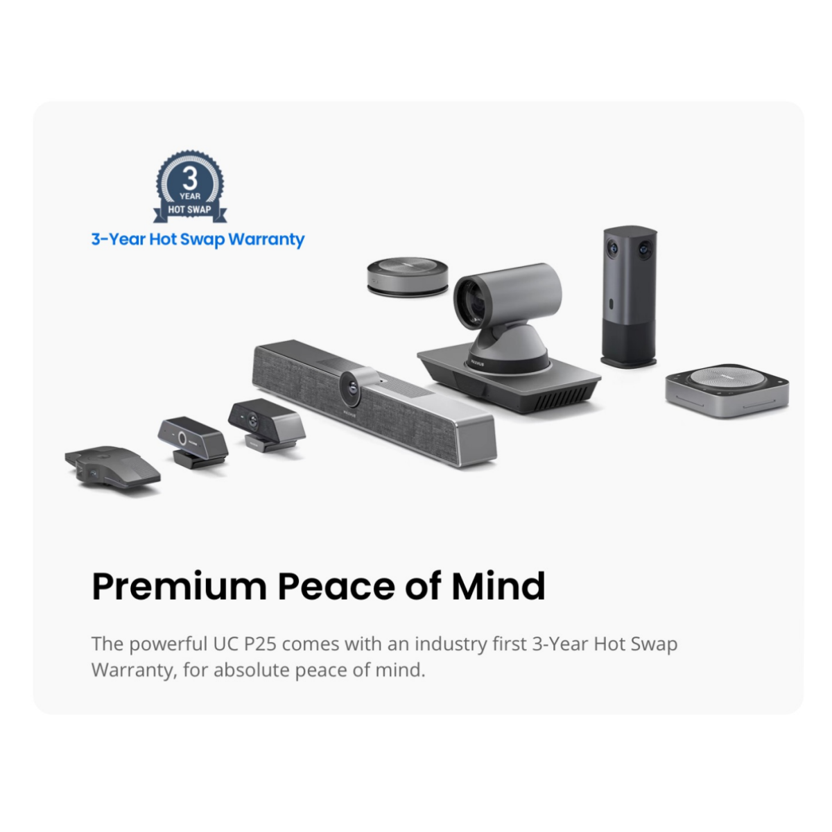 MAXHUB UC P25 4K PTZ Camera | Camera for Online Classes | Maxhub Camera