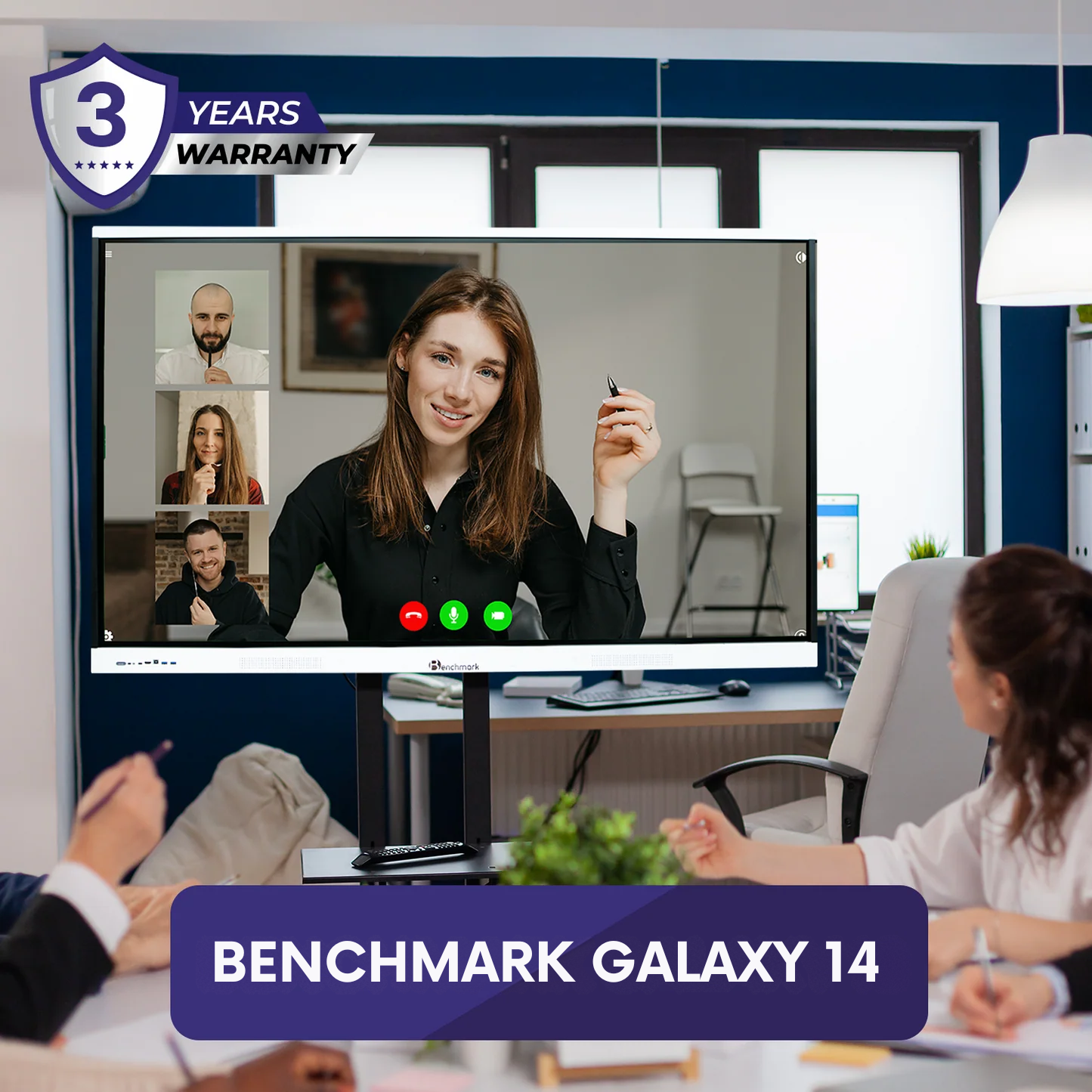 Benchmark GALAXY 14 Interactive Flat Panel | Best Digital Board for Online Teaching