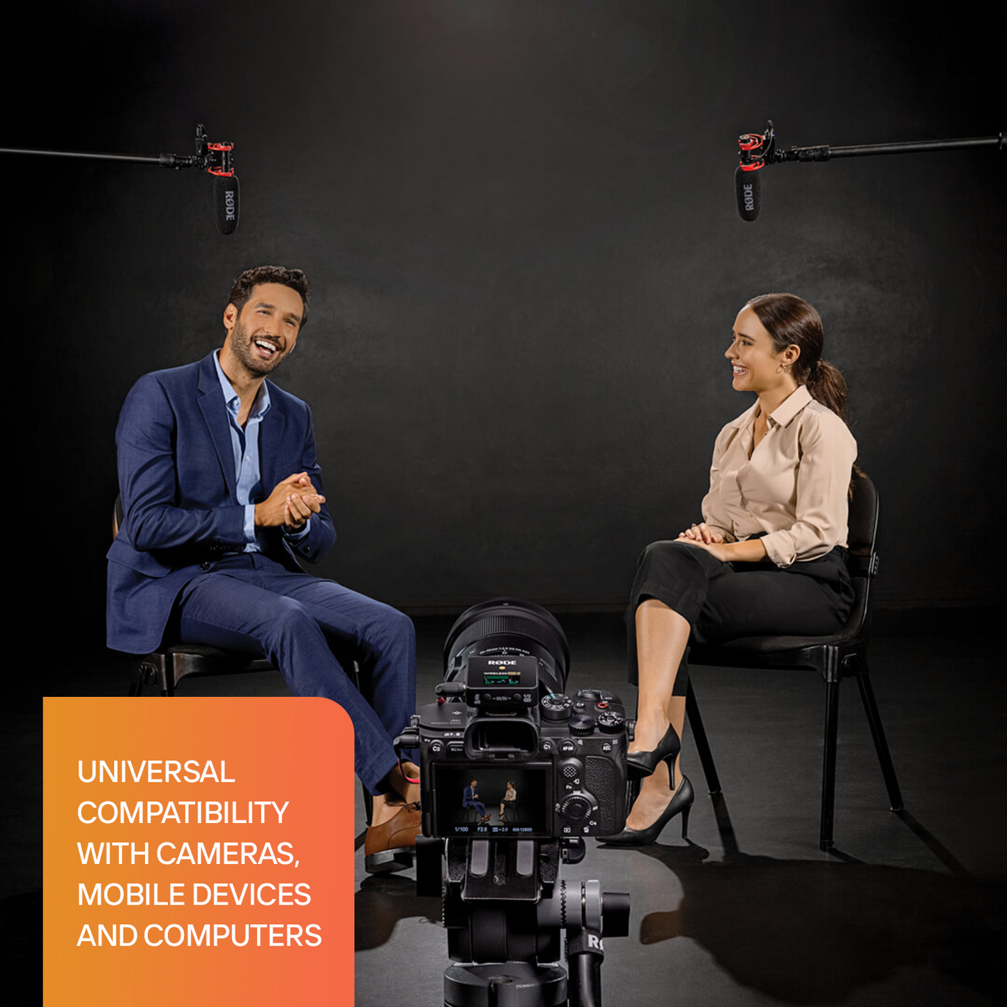 Rode Wireless GO II - Compact Wireless Microphone System | Wireless Mic for Creators