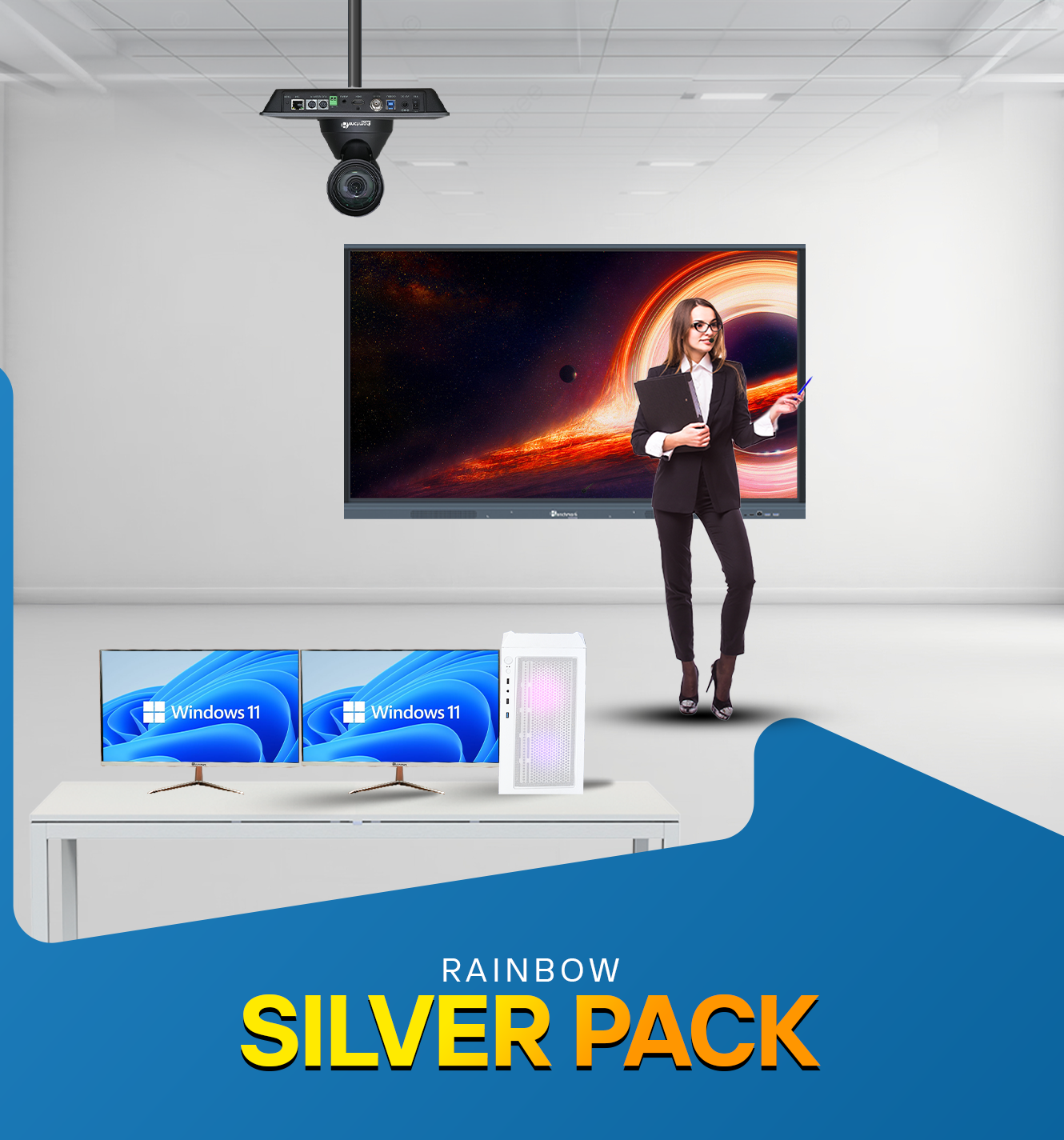 Benchmark Rainbow Silver Pack | Studio Setup | Studio Setup for Creators | Studio Setup