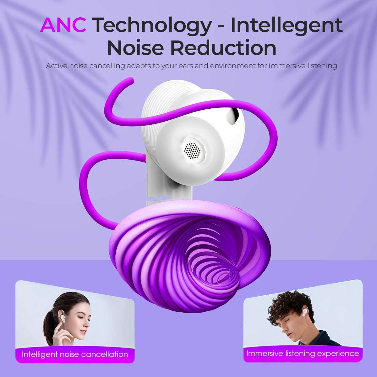 Benchmark Pod X2 TWS with Smart Display, ANC & ENC | Buy Now