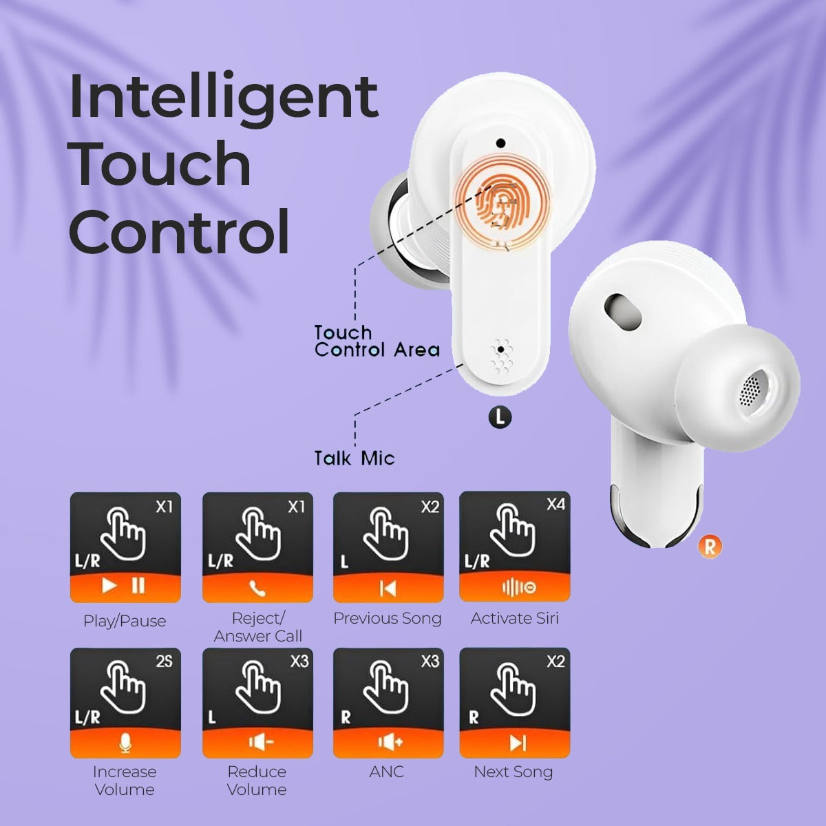 Benchmark Pod X2 TWS with Smart Display, ANC & ENC | Buy Now