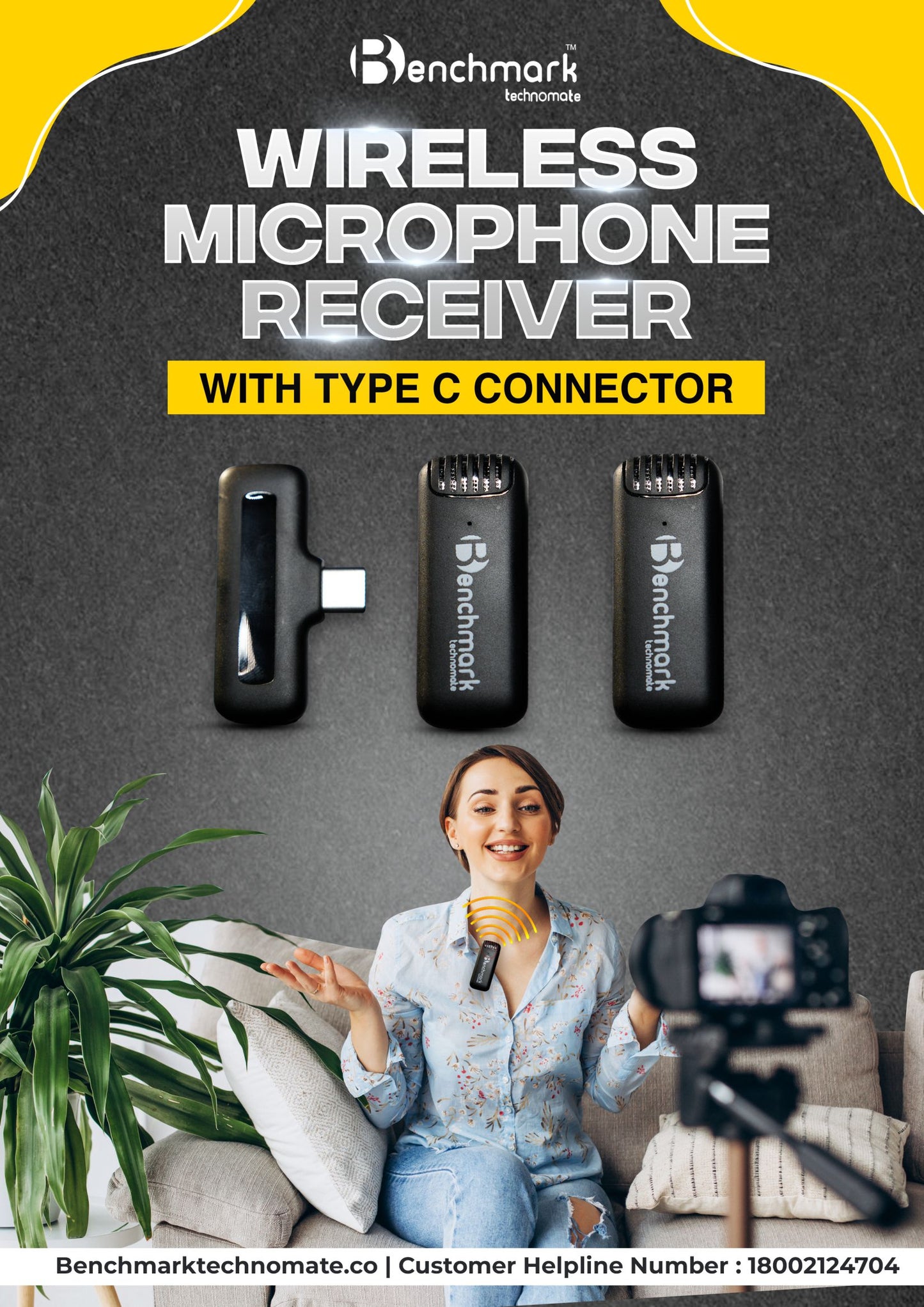 Benchmark Wireless Microphone Receiver | Best Wireless Mic | hardware