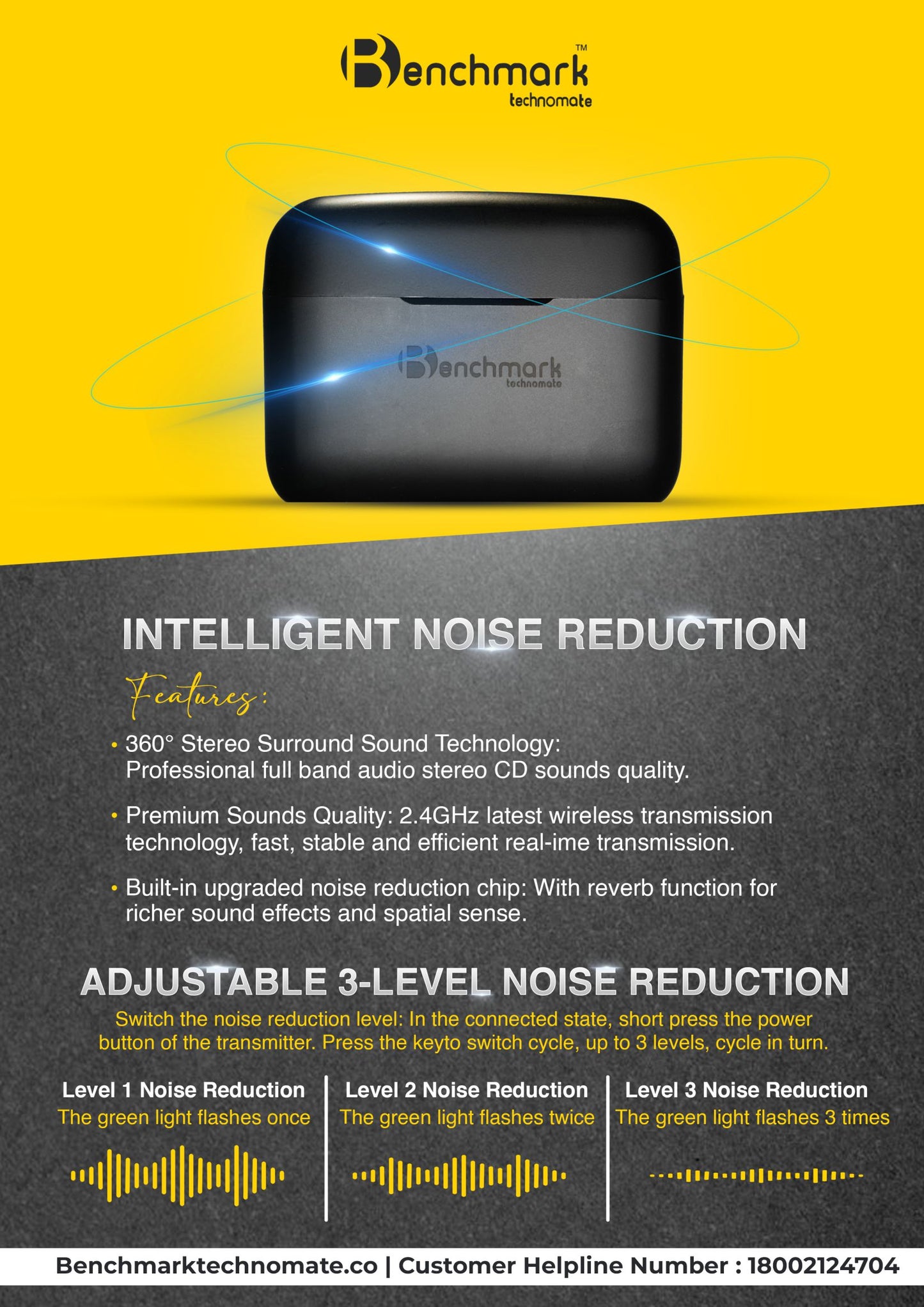 Benchmark Wireless Microphone Receiver | Best Wireless Mic | hardware