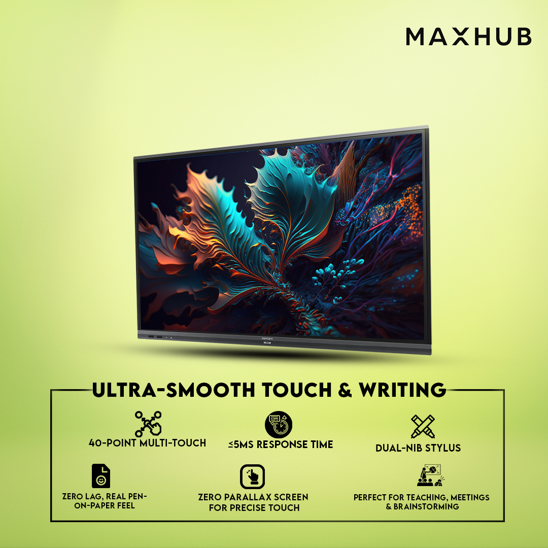 MAXHUB Interactive Panel E7521C (75-inch, 8+128GB) – The Ultimate Interactive Display for Education