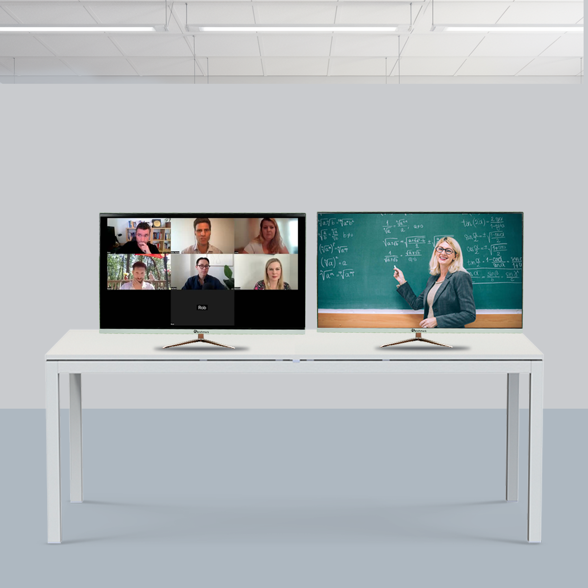 Hybrid Class Studio Setup: Bridging Learning and Technology