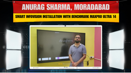 Anurag Sharma, Moradabad – Smart Infovision Installation with Benchmark MaxPro Ultra 14