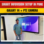 Smart Infovision Setup in Pune – Galaxy 14 + PTZ Camera