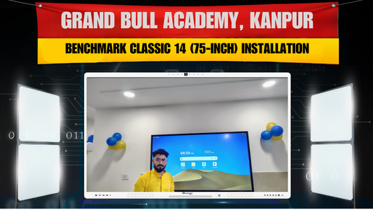 Grand Bull Academy, Kanpur – Benchmark Classic 14 (75-inch) Installation