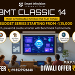 Benchmark Technomate Classic 14 – Affordable Interactive Flat Panel with Diwali Offer