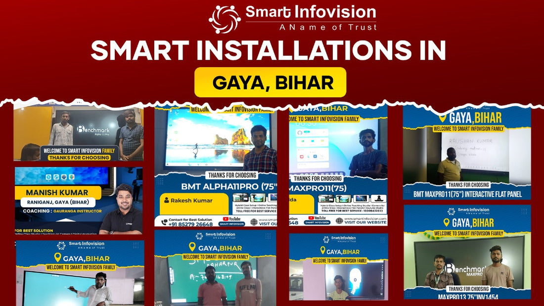 Smart Board Installations in Gaya, Bihar | Digital Board Supplier