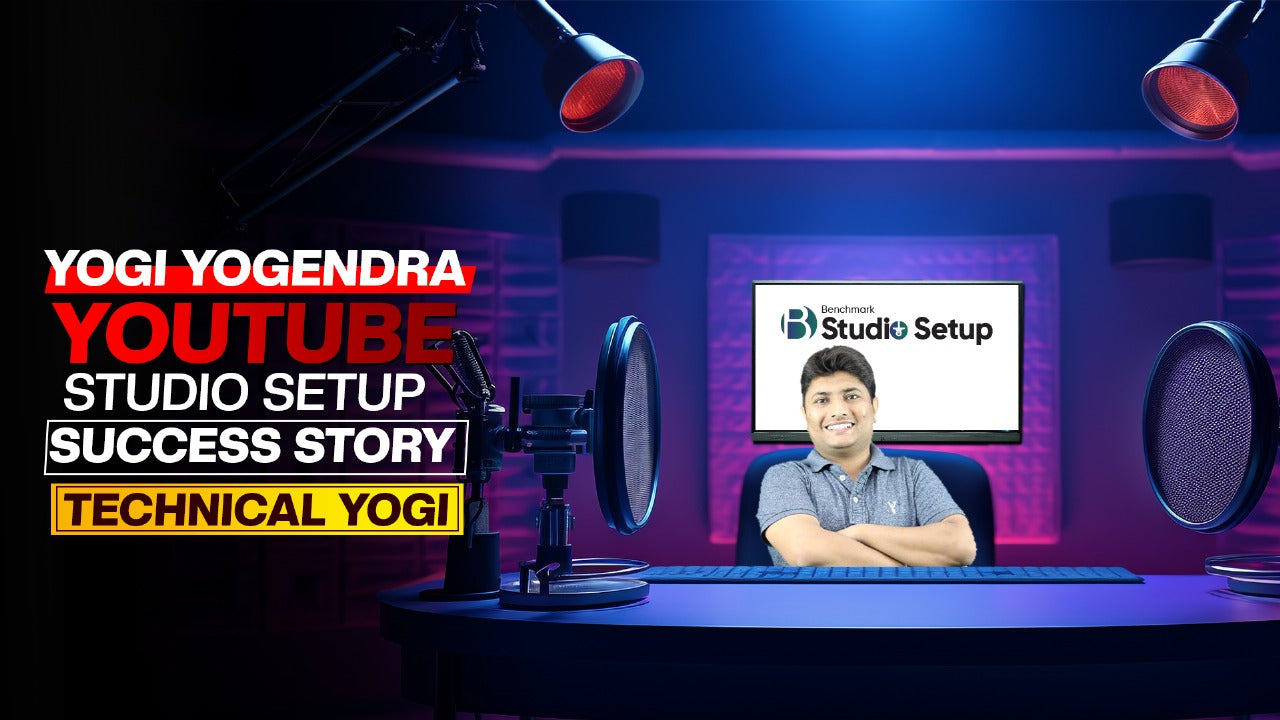 Yogi Yogendra YouTube Studio Setup | Success Story | Technical Yogi