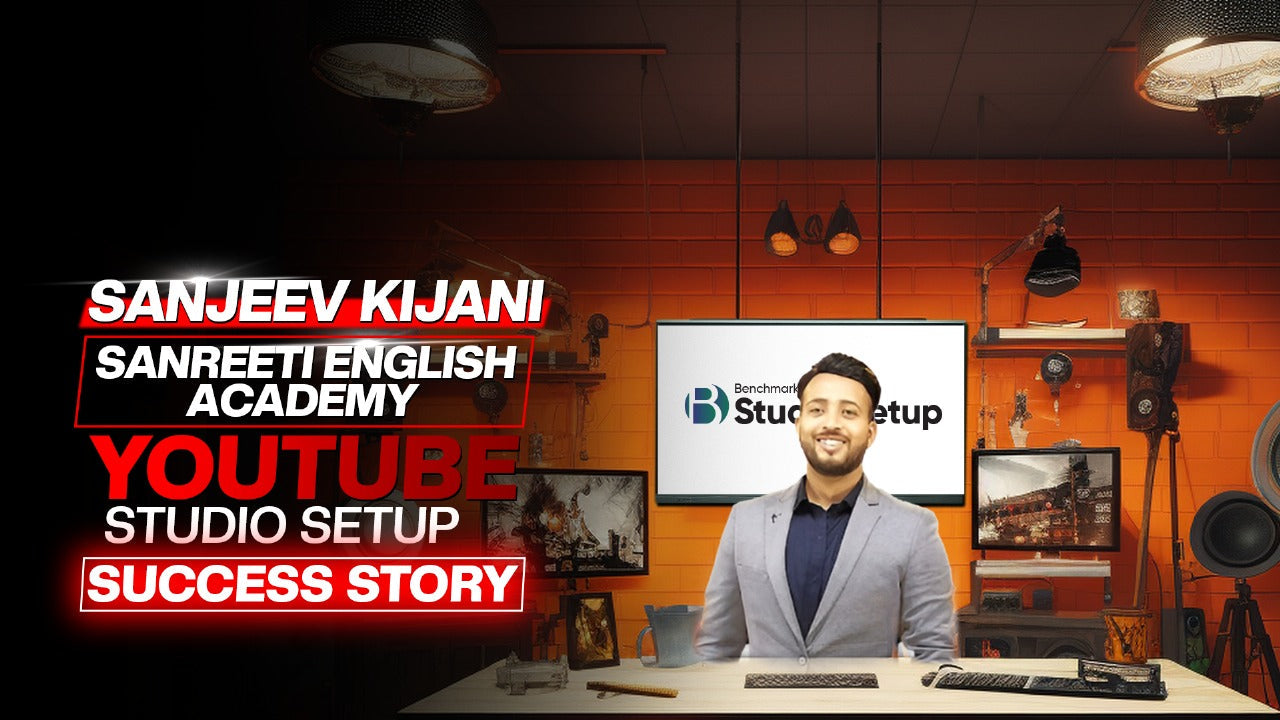 Sanjeev Kijani – Sanreeti English Academy | YouTube Success Story and Studio Setup