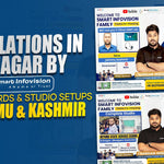 Installations in Srinagar by Smart Infovision | Smart Boards & Studio Setups in Jammu & Kashmir