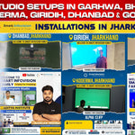 Smart Studio Setups in Garhwa, Bhandaria, Koderma, Giridih, Dhanbad & Gomoh | Smart Infovision Installations in Jharkhand