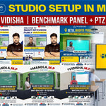 Tikamgarh, Datia, Chhatarpur, Panna aur Khargone (M.P.) में Smart Studio Revolution – Benchmark Panels aur PTZ Cameras ke Saath