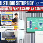 Mumbai Studio Setups by Smart Infovision | Benchmark Panels &amp; 4K Cameras
