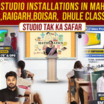Smart Infovision Studio Installations in Maharashtra: Solapur, Raigarh, Boisar, Dhule — Classroom Se Studio Tak Ka Safar