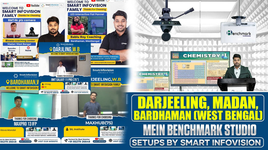 Darjeeling, Madan, Bardhaman (West Bengal) Mein Benchmark Studio Setups by Smart Infovision
