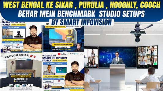 West Bengal KE Sikar , Purulia , Hooghly, Cooch Behar mein Benchmark Studio Setups by Smart Infovision