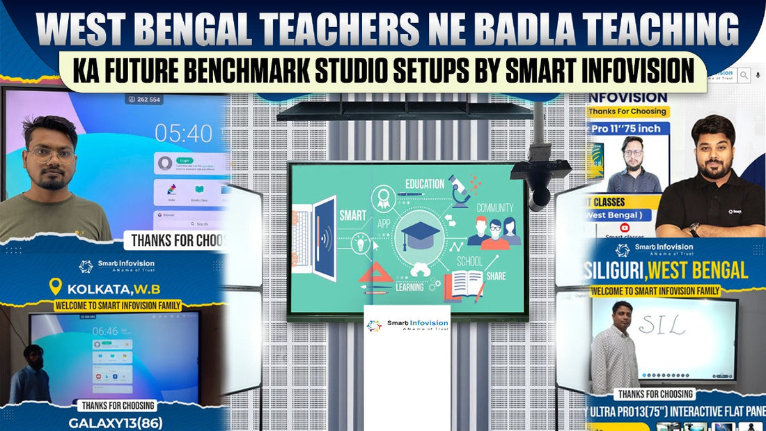 West Bengal Teachers Ne Badla Teaching Ka Future – Benchmark Studio Setups by Smart Infovision