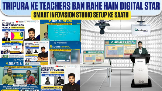Tripura Ke Teachers Ban Rahe Hain Digital Star – Smart Infovision Studio Setup ke Saath