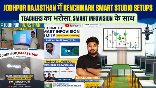Jodhpur Rajasthan में Benchmark Smart Studio Setups – Teachers का भरोसा, Smart Infovision के साथ