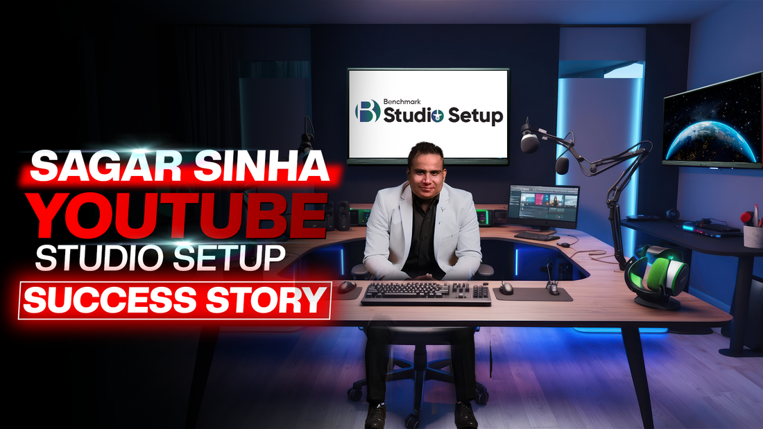 Sagar Sinha Youtube Studio Setup |  Success Story