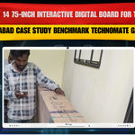 Galaxy 14 75-Inch Interactive Digital Board for Teaching | Ahmedabad Case Study