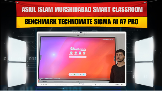 Asiul Islam Murshidabad Smart Classroom | Benchmark Technomate Sigma AI A7 Pro