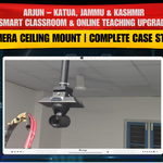 Professional Teaching Setup Upgrade in Katua, Jammu & Kashmir with Camera Ceiling Mount | Benchmark Technomate