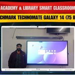 Prime Academy & Library Smart Classroom Setup | Benchmark Technomate Galaxy 14 (75 Inch)