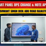 Smart Panel OPS Change & Note App Fix | Yashwant Singh Deol Abu Road Rajasthan